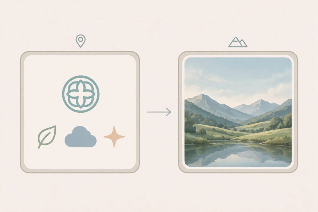 Choosing vector or raster — logos and icons versus photographs