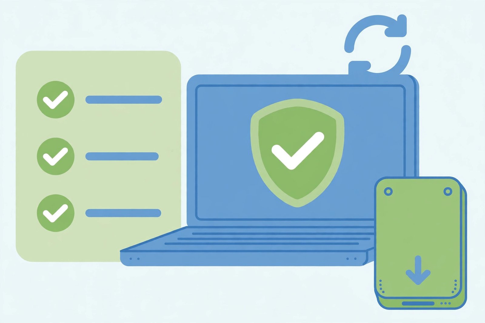 How to protect yourself from malware with updates, backups and safe downloads