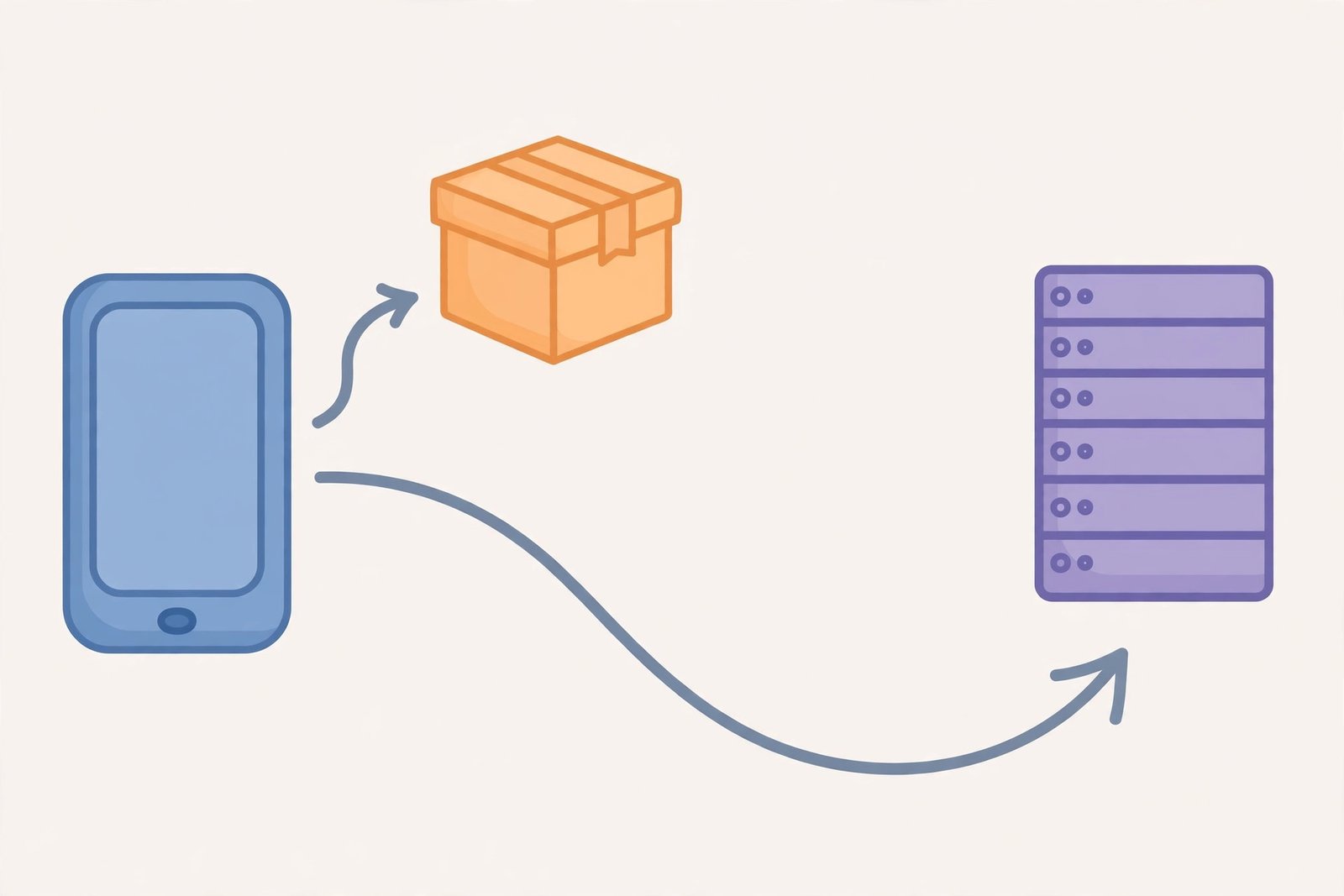 Cache hit versus cache miss — reusing a saved copy or fetching fresh data
